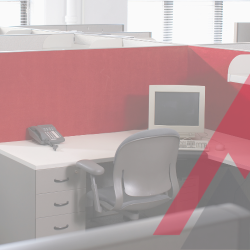 image of an empty desk symbolic of the shortage of accounting talent